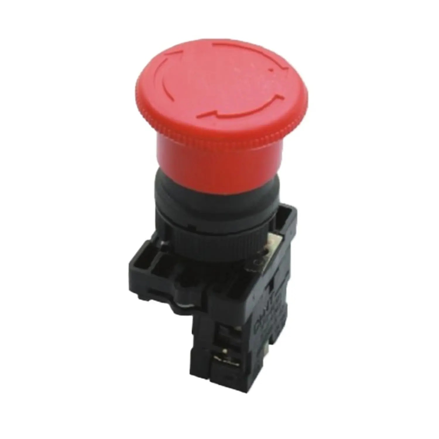 Pulsador de Emergencia, Plastico, 1NC Destraba por Giro, NP2 - Chint - 2503032CH