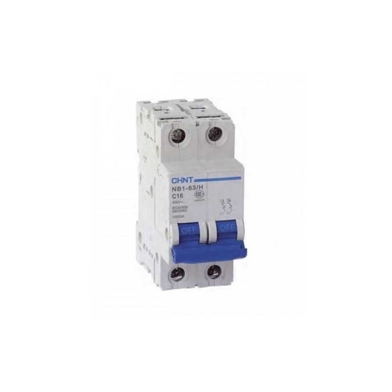 Interruptor industrial 2Px50A 10kA Curva C , IEC60947-2 - CHINT - 07036250CH