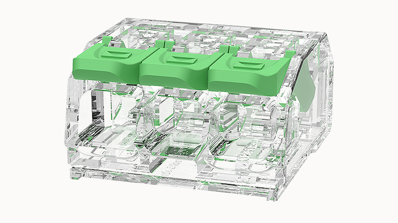 Pack 100 Unid Conector Rápido 3 Derivaciones
