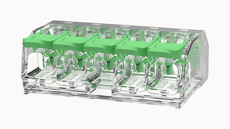 Pack de 100 Unid Conector Rápido 5 Derivaciones