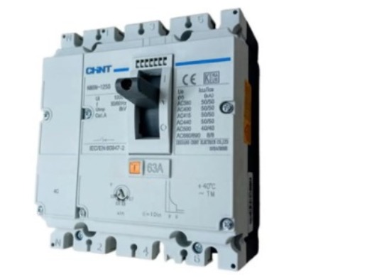 Interruptor NM8N-125C 4P 80A MCCB 56-80A 415V 36KA - 07224020080CH