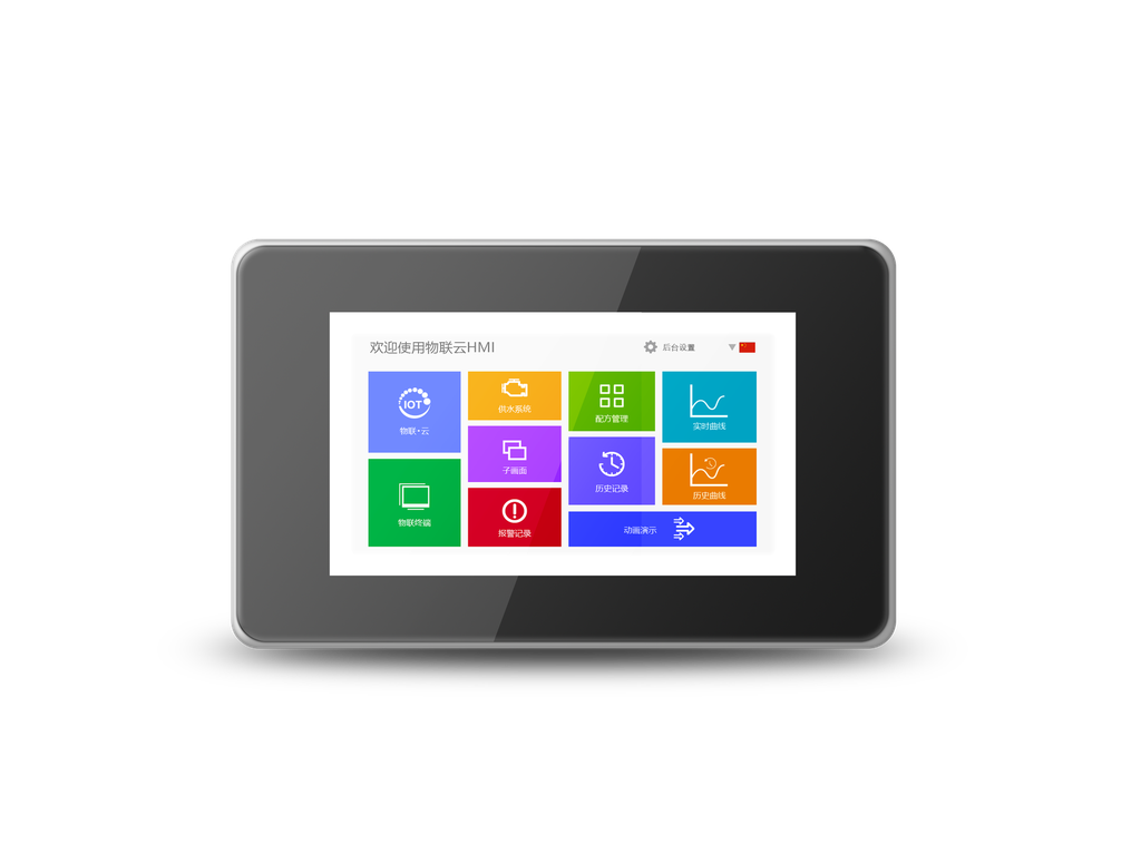 Pantalla HMI Haiwell 4" - 800*480 - Wi-Fi