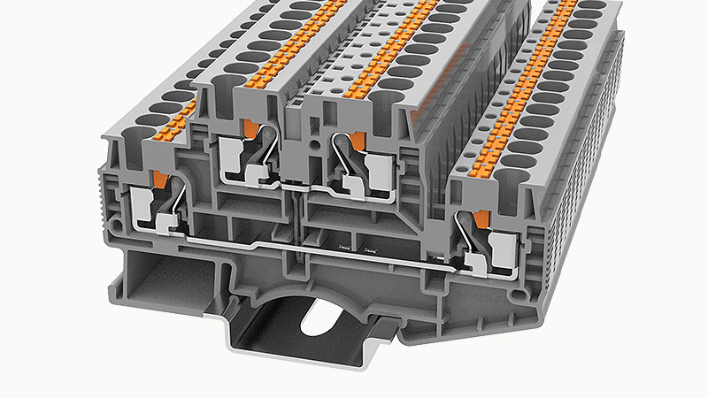 Borne Push In Dos Pisos 2.5mm DSKK2.5 - Degson