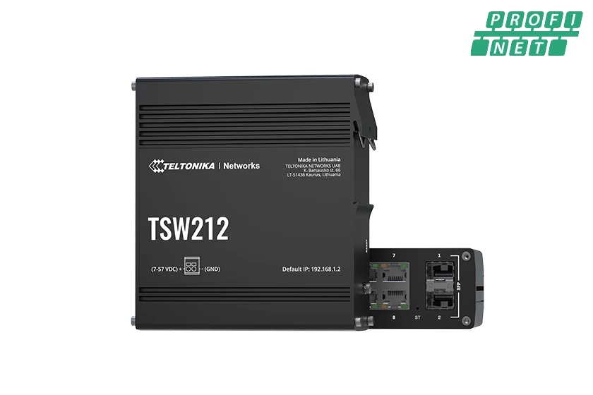Switch TWS212 De Red Gestionado Teltonika