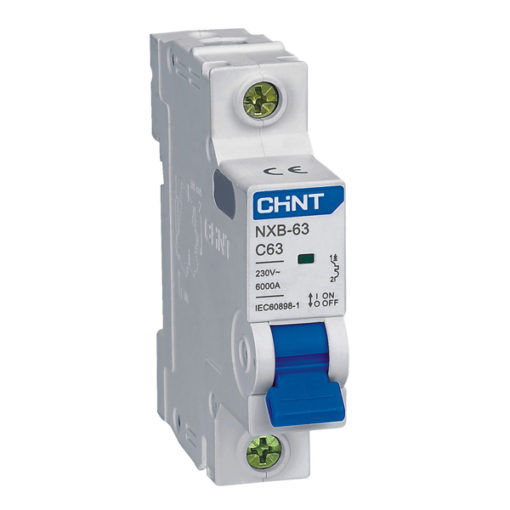 Interruptor NXB-63 1Px4A 6kA curva C CHINT - 070101004CH