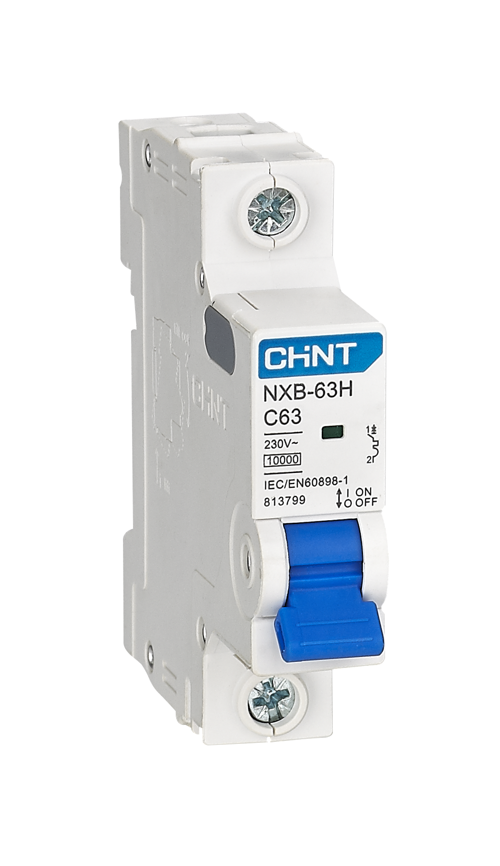 Interruptor NXB-63H 1Px16A 10kA curva B CHINT - 07035116CH