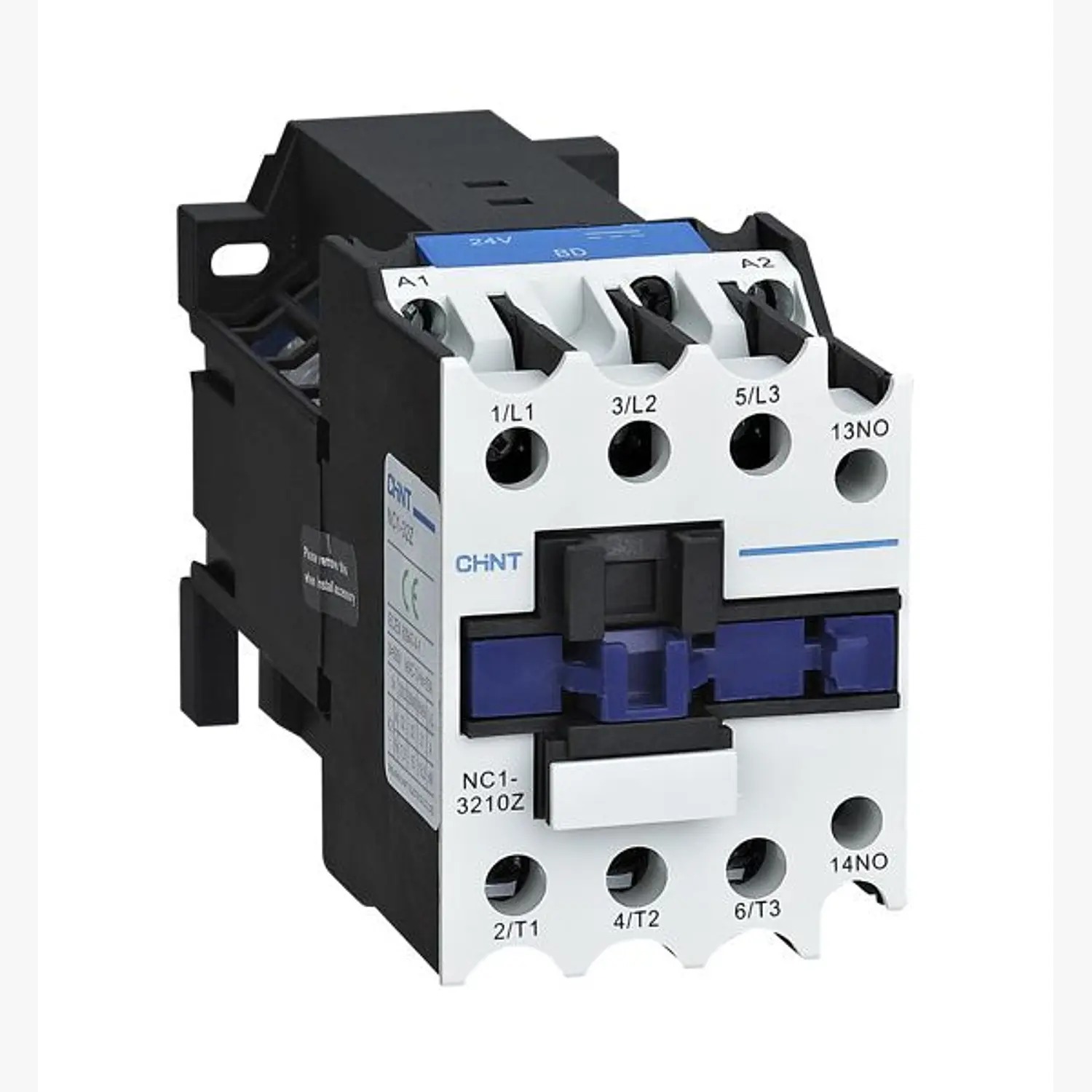 Contactor NC1, 32A 3P+1NA; 15KW (AC3/380V) control 24 Vac - Chint - 03010308110CH